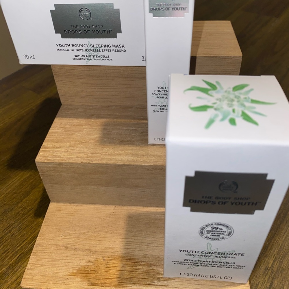 The body shop drops of youth trio new in box